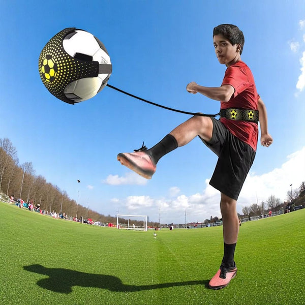 Elastischer Fußballtrainer für Kinder und Erwachsene